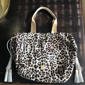 India Hicks Leopard Bag